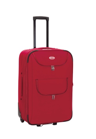 Troler Cabina, 2 Roti, Madisson, SW38104 - 53 cm, Rosu