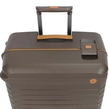 Troler Cabină 55x38x21 cm Snowball, 100% Polipropilenă, Închidere Clapetă, SW57203, Maro - Img 12