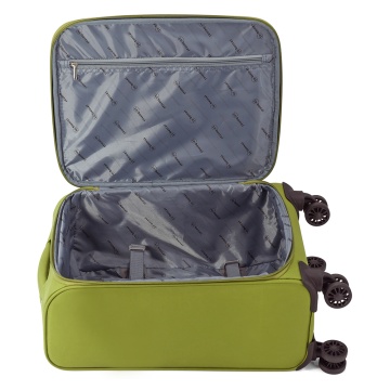Troler cabina Benzi BZ 5756, 4 roti duble, poliester, 54 cm, grena - Img 2
