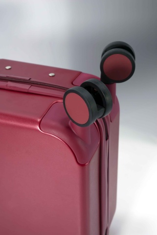 Troler cabina Benzi XS, 40x30x20 cm - bagaj de mana avion Wizz Air, ABS, BZ 5789, grena - Img 4