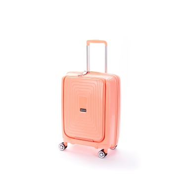Troler Cabina Davidts Wallaby Compartiment Laptop 17", Polipropilena, 55 cm, Coral