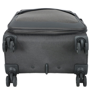 Troler Cabină Extensibil 55x35x20 cm Lee Cooper, Poliester, 4 Roti Duble, LC33503, Antracit - Img 16