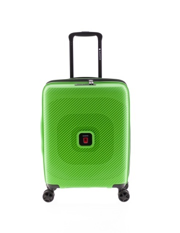 Troler Cabină Extensibil 55x40x20 cm Gladiator Vincent, Polipropilenă, Cifru TSA, Verde - Img 8