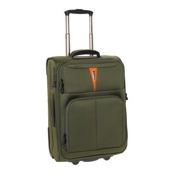 Troler Cabină Extensibil Diplomat 55x37x25 cm, Poliester, 2 Roți, ZC 6100, Kaki