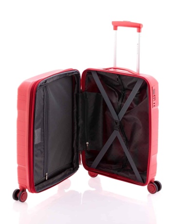 Troler cabina Gladiator Boxing MG 3810, roti cu suspensie, extensibil, polipropilena, 55 cm, mov - Img 2