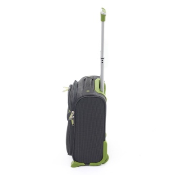 Troler cabina Lamonza Superlight, 40x30x21 cm, 1.8 kg, gri / verde - Img 8
