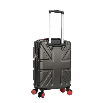 Troler Cabina Lee Cooper London, ABS, 4 Roti Duble, Cifru, 55 cm, Antracit - Img 5