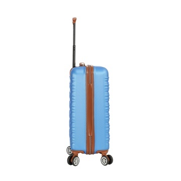 Troler cabina Madisson SW33803, ABS, cifru, 4 roti duble, 55 cm, albastru - Img 8
