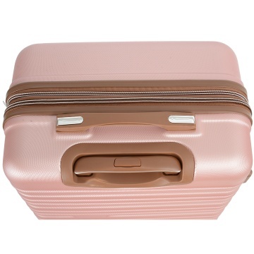 Troler cabina Madisson SW33803, ABS, cifru, 4 roti duble, 55 cm, rose - Img 9