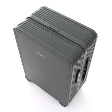 Troler Cabina Policarbonat Cifru TSA 4 Roti Duble Ella Icon Compact 2508 - 55 cm Gri - Img 9
