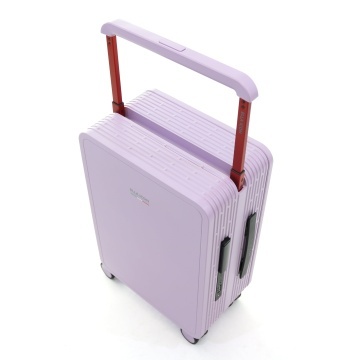 Troler Cabina Policarbonat Cifru TSA 4 Roti Duble Ella Icon Compact 2510 - 55 cm Lila - Img 9