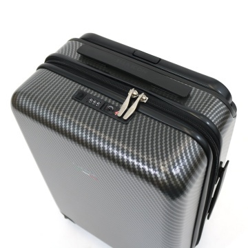 Troler Cabina Policarbonat Cifru TSA 4 Roti Duble Ella Icon Shine 2512-56 cm Negru - Img 5