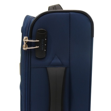 Troler Cabina Poliester 4 Roti Duble Ella Icon Stark 2584 - 55 cm Bleumarin - Img 4