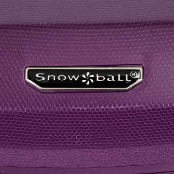 Troler cabina Snowball SW43803, polipropilena, cifru TSA, 4 roti duble, 55 cm, mov - Img 13