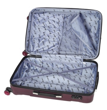 Troler Cabina, Stelxis, ABS, 4 Roti Duble, Cifru TSA, ST 525 - 58 cm, Grena - Img 2
