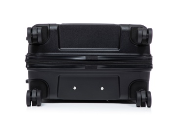 Troler de cabină Aventor AV105, 55x38x21.5 cm, polipropilenă, bagaj de mână, cifru TSA, 4 roți duble 360°, negru - Img 12