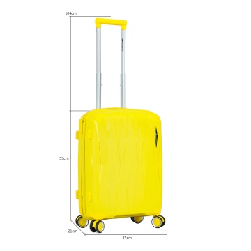 Troler de cabina Madisson, 100%polipropilena, 55x37x21 cm, SW51103, galben - Img 4