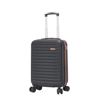 Troler de Cabină Madisson, 55x35x20 cm, ABS, Fermoar Antifurt, Cifru, 35 L, SW66802, Negru