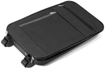 Troler de cabina pliabil Benzi BZ 5814, 55x34x19 cm, bagaj de mana usor din poliester, negru - Img 2