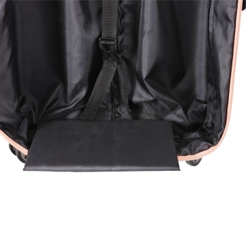 Troler de Cabină Pliabil Snowball , 55x35x20 cm, Policarbonat, Cifru TSA, SW61101, Verde închis - Img 7