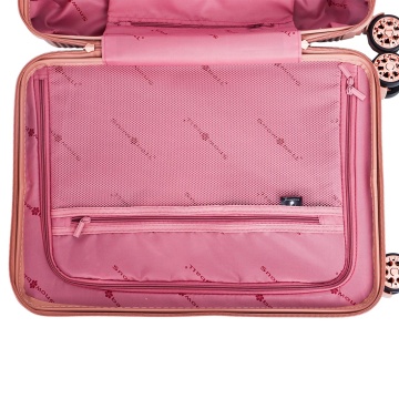 Troler de cabina Snowball SW44303, fermoar antifurt, 55 cm, policarbonat rezistent, 39L, cifru TSA, rose - Img 6