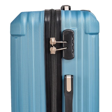 Troler de cabina XS Madisson SW44204, ABS, 4 roti detasabile, cifru, 52 cm, negru - Img 3