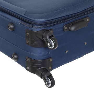 Troler extensibil de cabina Diplomat ZC 3004, poliester, 4 roti, 56 cm, negru - Img 5
