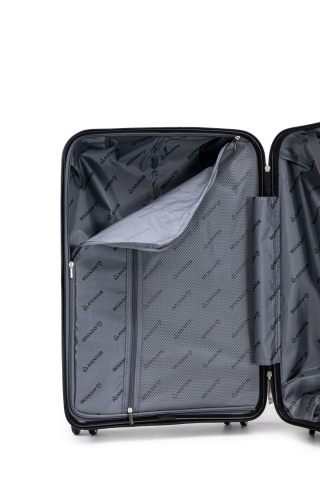 Troler Mare Aventor, 76.5x51.5x28.5 cm, Polipropilenă, Cifru TSA, 4 Roți Duble 360°, AV108, Verde - Img 10