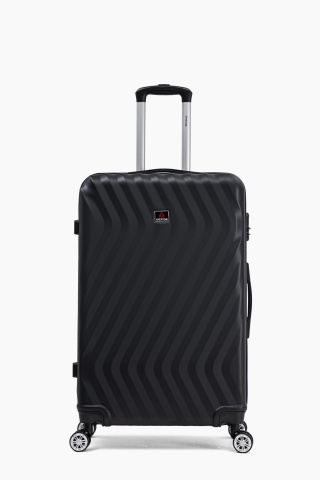 Troler mare Aventor AV104, 76x49x29 cm, bagaj de cala, 100%ABS, cifru, 4 roti duble 360°, negru - Img 18