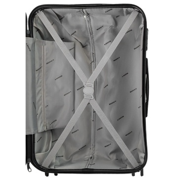 Troler mare Aventor AV104, 76x49x29 cm, bagaj de cala, 100%ABS, cifru, 4 roti duble 360°, verde - Img 5