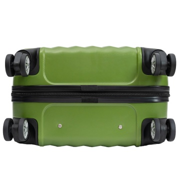 Troler mare Aventor AV104, 76x49x29 cm, bagaj de cala, 100%ABS, cifru, 4 roti duble 360°, verde - Img 15