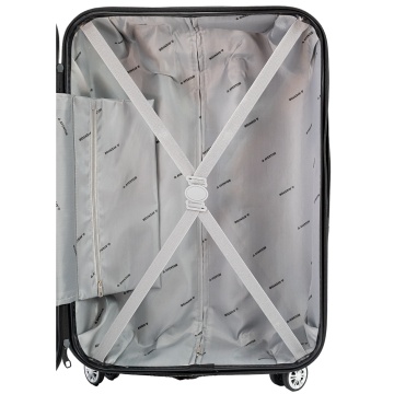 Troler mare Aventor AV104, 76x49x29 cm, bagaj de cala, 100%ABS, cifru, 4 roti duble 360°, negru - Img 5