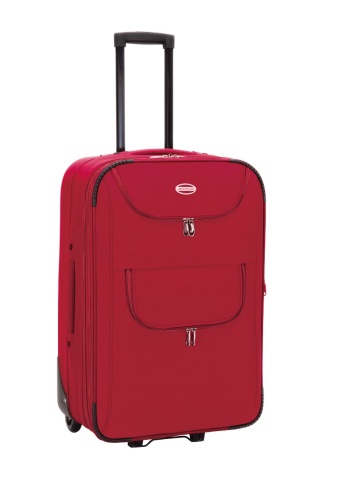 Troler Mare, Extensibil, 2 Roti, Madisson, SW38104 - 73 cm, Rosu