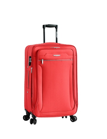 Troler Mare, Extensibil, 4 Roti Duble, Madisson, SW21403 - 78 cm, Rosu - Img 5