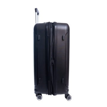 Troler mare extensibil Aventor AV101, 75.5x50x30 cm, polipropilena, bagaj de cala, fermoar antifurt, +20% capacitate, cifru TSA, negru - Img 14