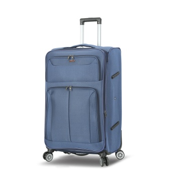 Troler mare extensibil Madisson, 76x46x28/33 cm, poliester, bagaj de cală, 4 roți duble, cifru, SW55104, bleumarin - Img 18