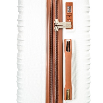 Troler mare extensibil Madisson SW33803, ABS, cifru, 4 roti duble, 77 cm, alb/milky - Img 11