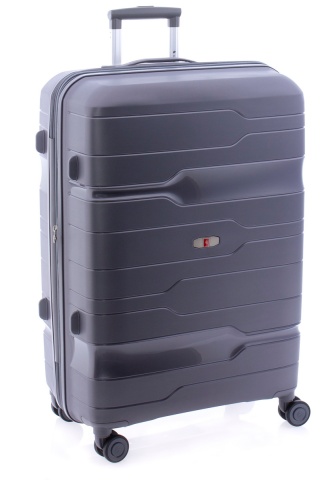 Troler mare Gladiator Boxing MG 3812, roti cu suspensie, extensibil polipropilena, 77 cm, antracit - Img 10