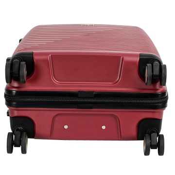 Troler Mare Madisson SW33703, Polipropilena, 4 Roti Duble, Cifru, 75 cm, Grena - Img 16