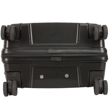 Troler mare Madisson SW42103, polipropilena, cifru, 4 roti duble, 77 cm, negru - Img 13