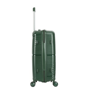 Troler mare Madisson SW42103, polipropilena, cifru, 4 roti duble, 77 cm, verde inchis - Img 16