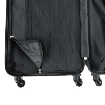 Troler mare Madisson SW56205, 77x49x30 cm, bagaj de cala, ABS, 4 roti 360°, negru - Img 5