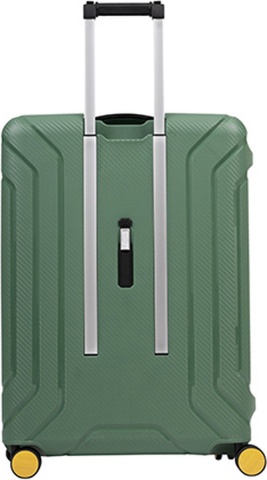 Troler Mare Polipropilena inchidere cu clapeta CarryOn STEWARD 75 cm Verde - Img 10