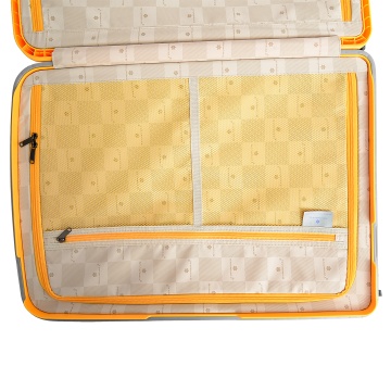 Troler Mare Snowball, Inchidere cu Clapeta, Polipropilena, Cifru TSA, SW37103, 78 cm, Galben - Img 15