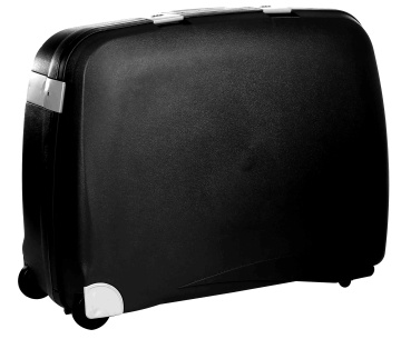 Troler Mare Snowball, Polipropilena, Clapeta, Cifru, SW73104, 78 cm, Negru