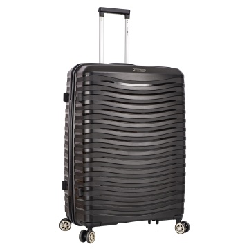 Troler mare Snowball SW43803, polipropilena, cifru TSA, 4 roti duble, 77 cm, negru - Img 18
