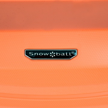 Troler mare Snowball SW43803, polipropilena, cifru TSA, 4 roti duble, 77 cm, portocaliu - Img 11