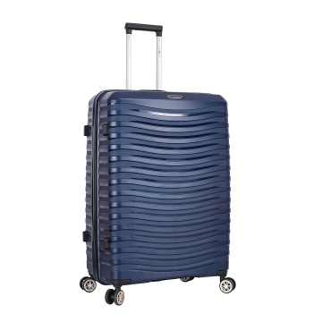Troler mare Snowball SW43803, polipropilena, cifru TSA, 4 roti duble, 77 cm, bleumarin - Img 13