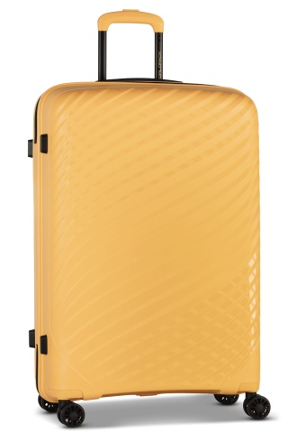 Troler Mare Worldpack MAUI, F10520, 75 cm, Polipropilenă, Cifru TSA, 4 Roți Duble 360°, Galben - Img 8