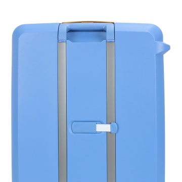 Troler Mediu 68x47x26 cm Snowball, 100% Polipropilenă, Închidere Clapetă, SW57203, Albastru - Img 21